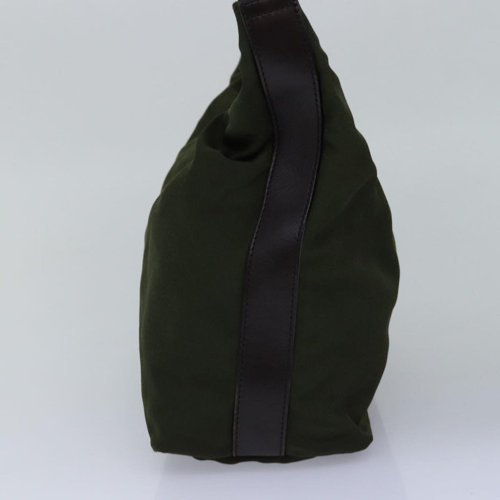 GUCCI Shoulder Bag Nylon Khaki 000 0602 77396