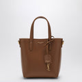 Saint Laurent Fox-Coloured Leather Mini Shopping Bag In Box Women