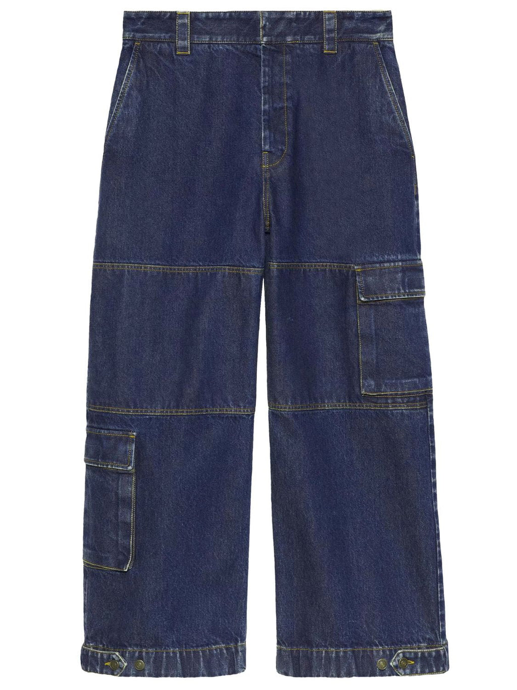 GUCCI Cargo Jeans with Multiple Pockets for Men