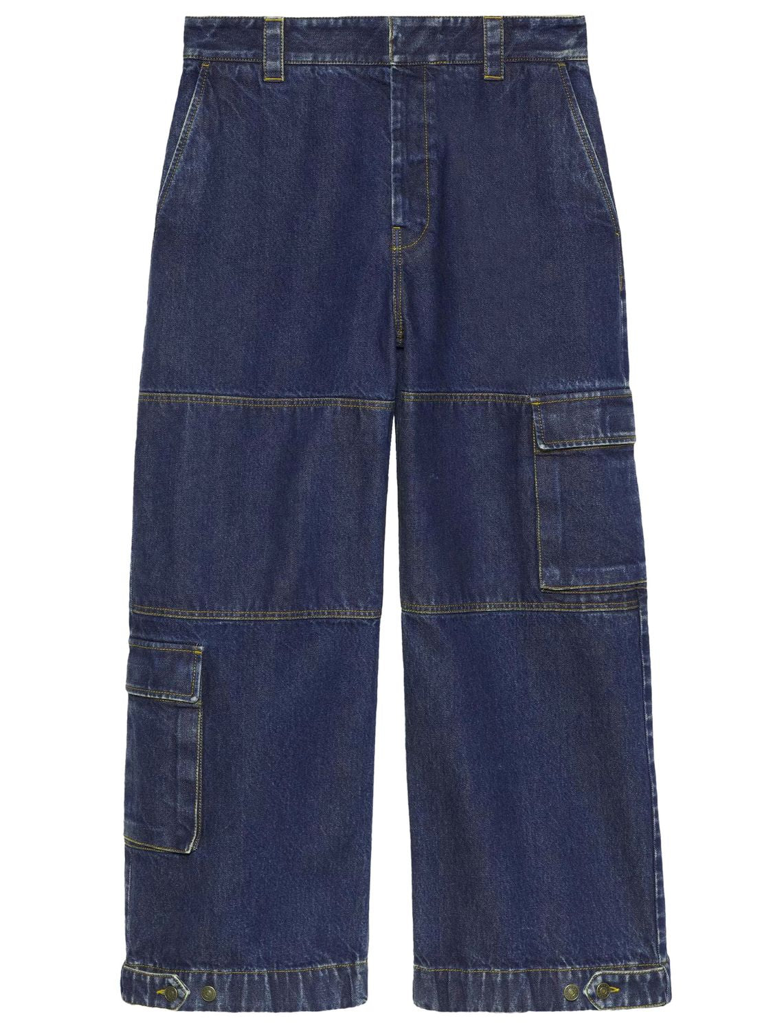 GUCCI Cargo Jeans with Multiple Pockets for Men
