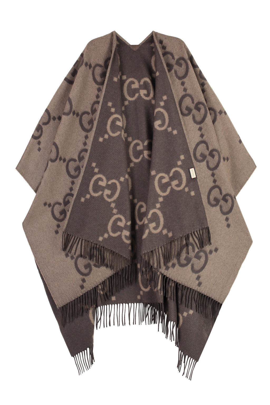 GUCCI Reversible Jumbo Cashmere Cape