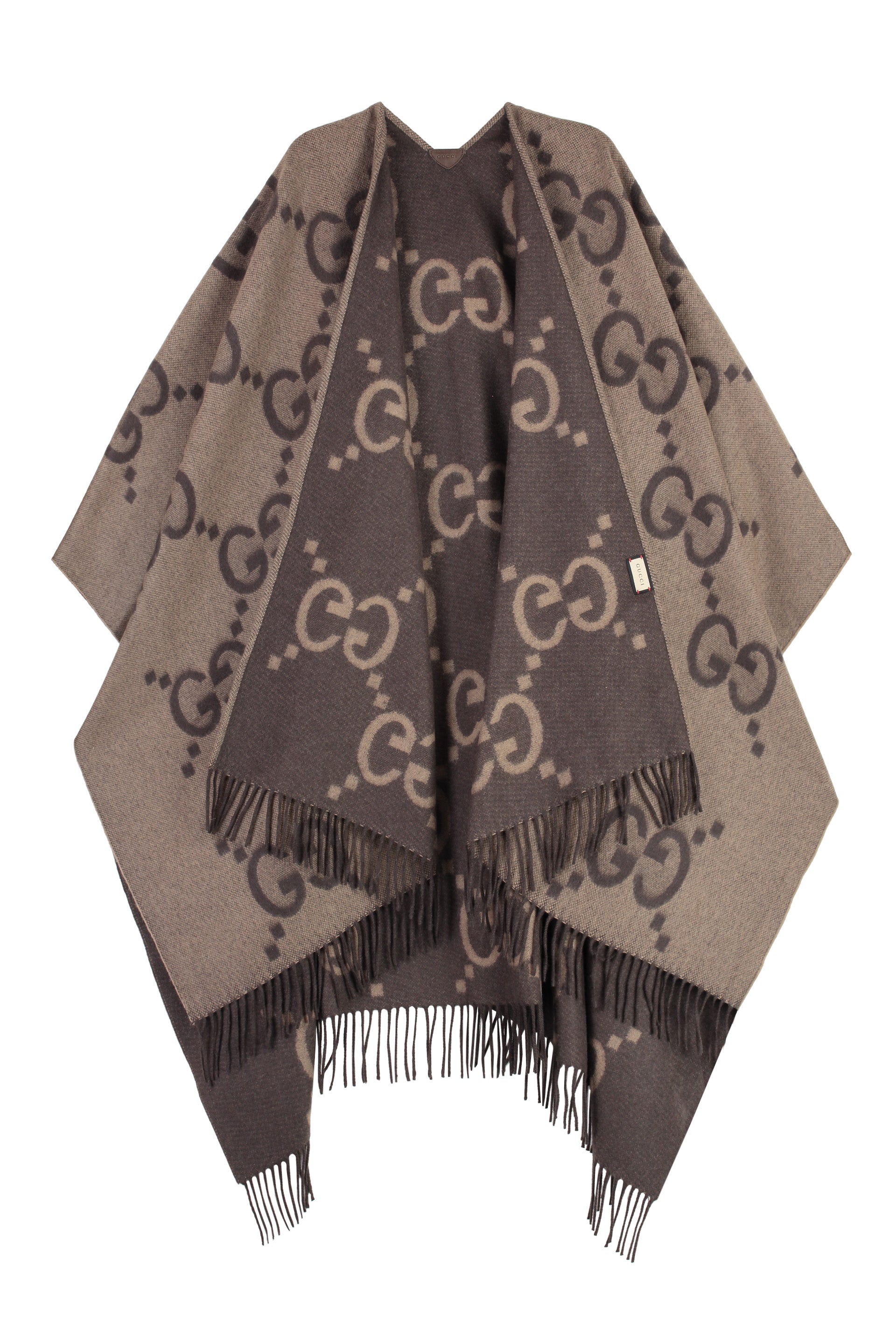 GUCCI Reversible Jumbo Cashmere Cape