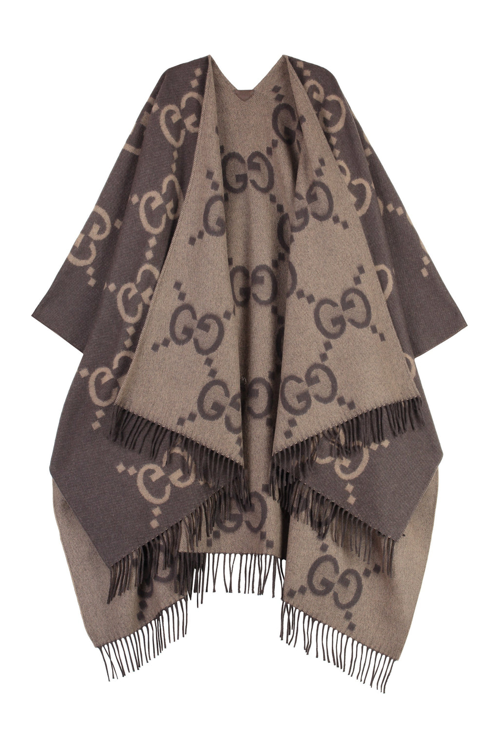 GUCCI Reversible Jumbo Cashmere Cape