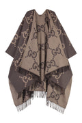 GUCCI Reversible Jumbo Cashmere Cape