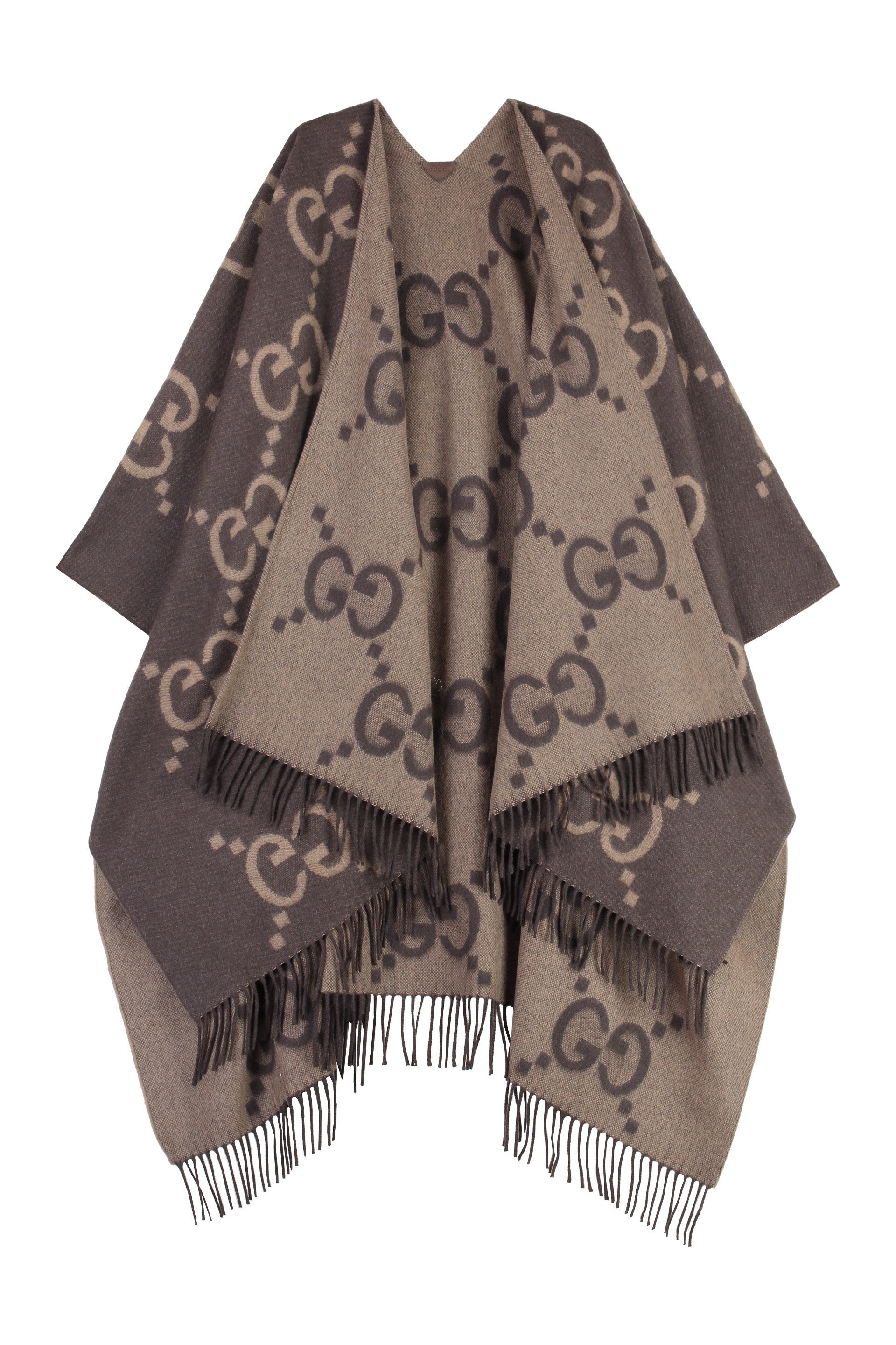 GUCCI Reversible Jumbo Cashmere Cape