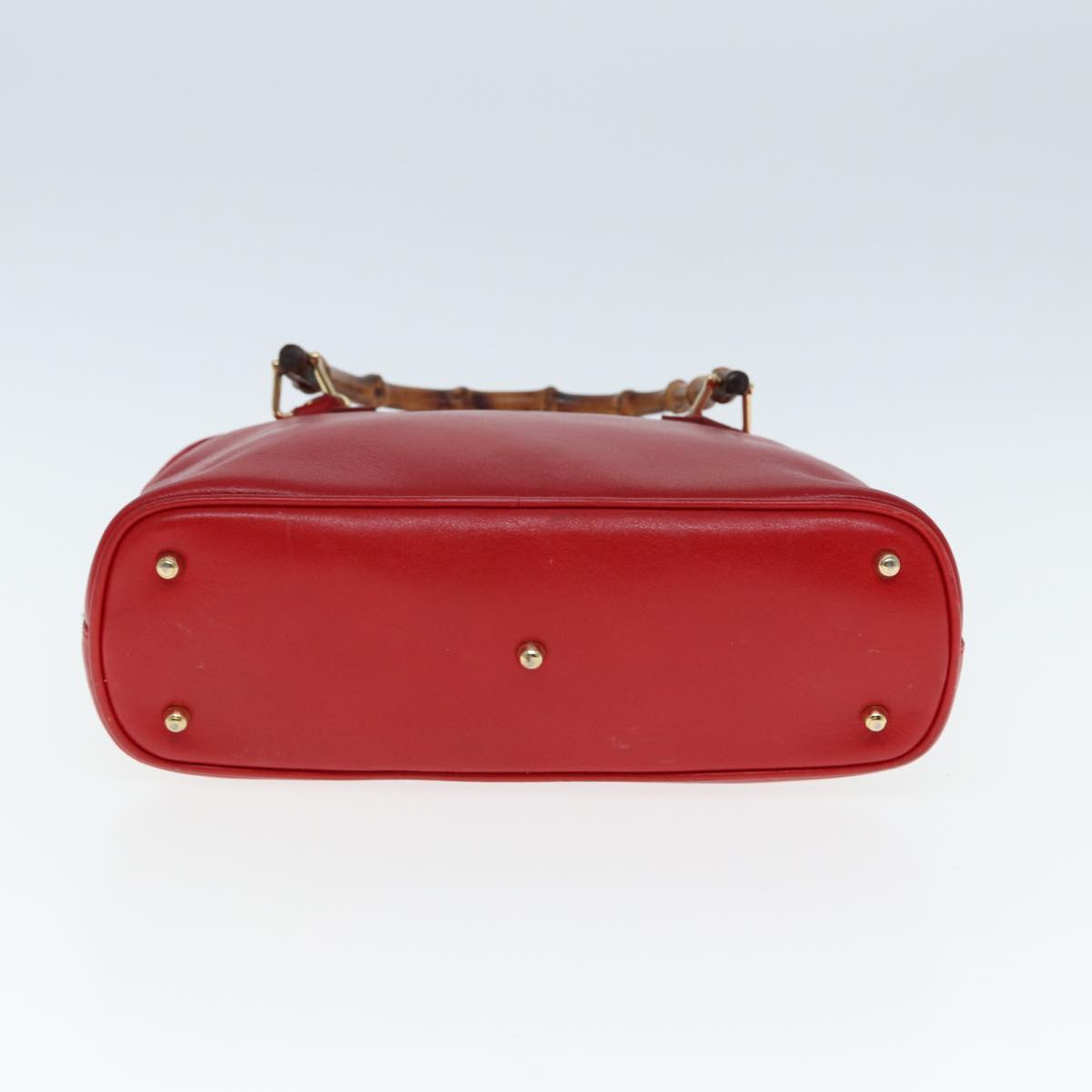 GUCCI Bamboo Hand Bag Leather 000 2865 0290 77456