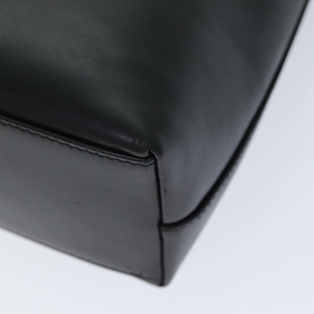 GUCCI Shoulder Bag Leather Black 001 1998 1785 77457