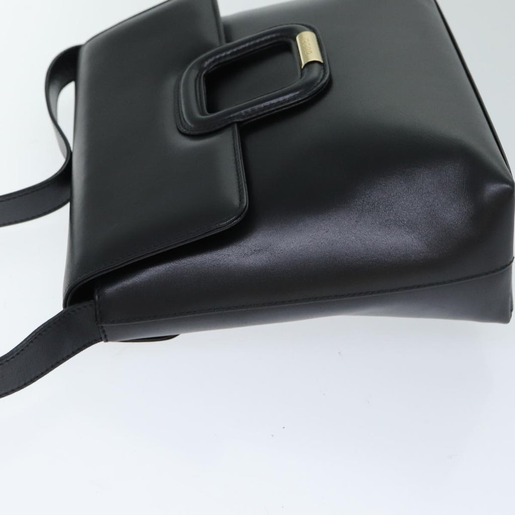 GUCCI Shoulder Bag Leather Black 001 1998 1785 77457