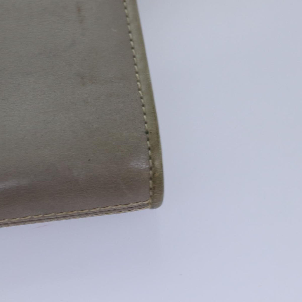 GUCCI Shoulder Bag Leather Gray 004 406 2008 77459