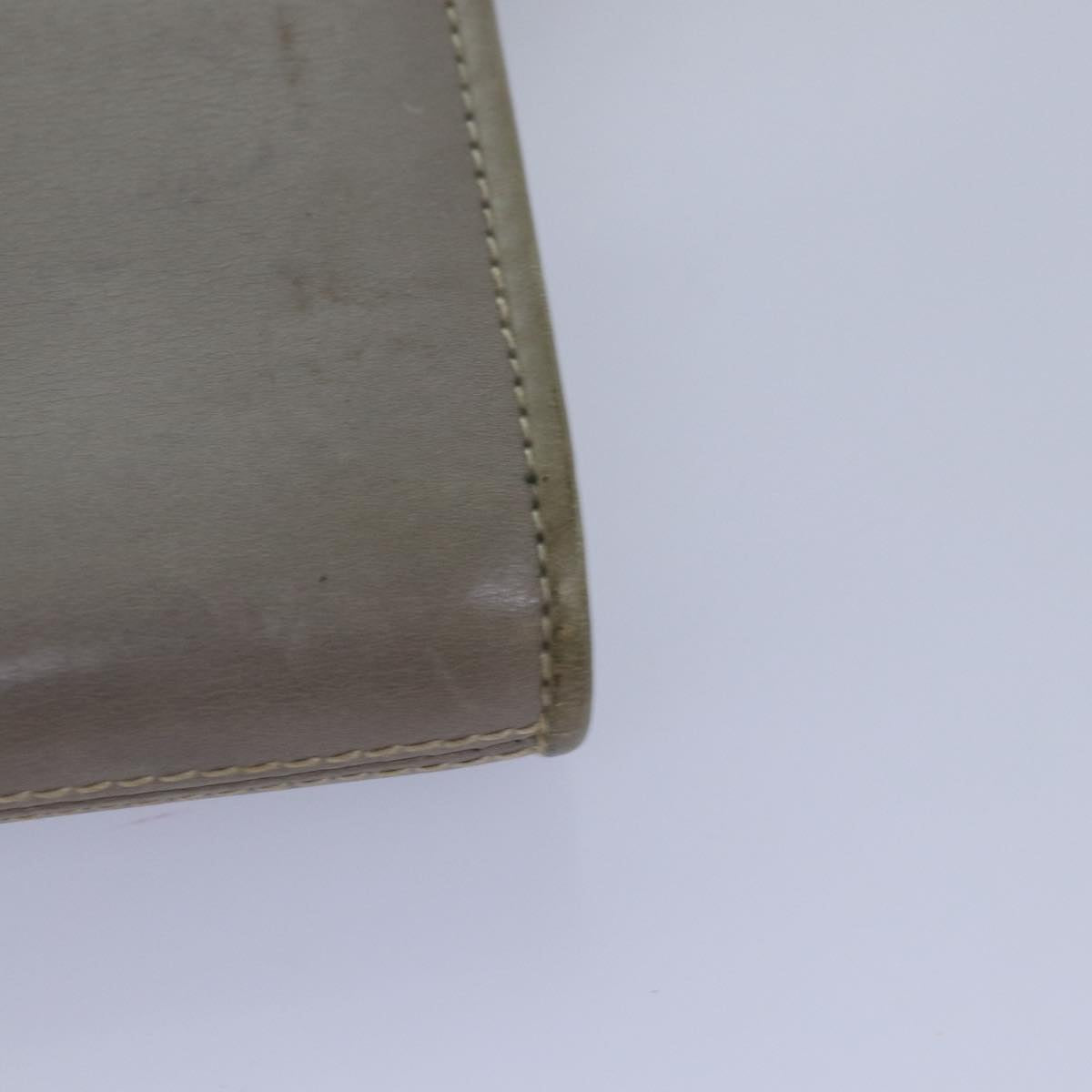 GUCCI Shoulder Bag Leather Gray 004 406 2008 77459