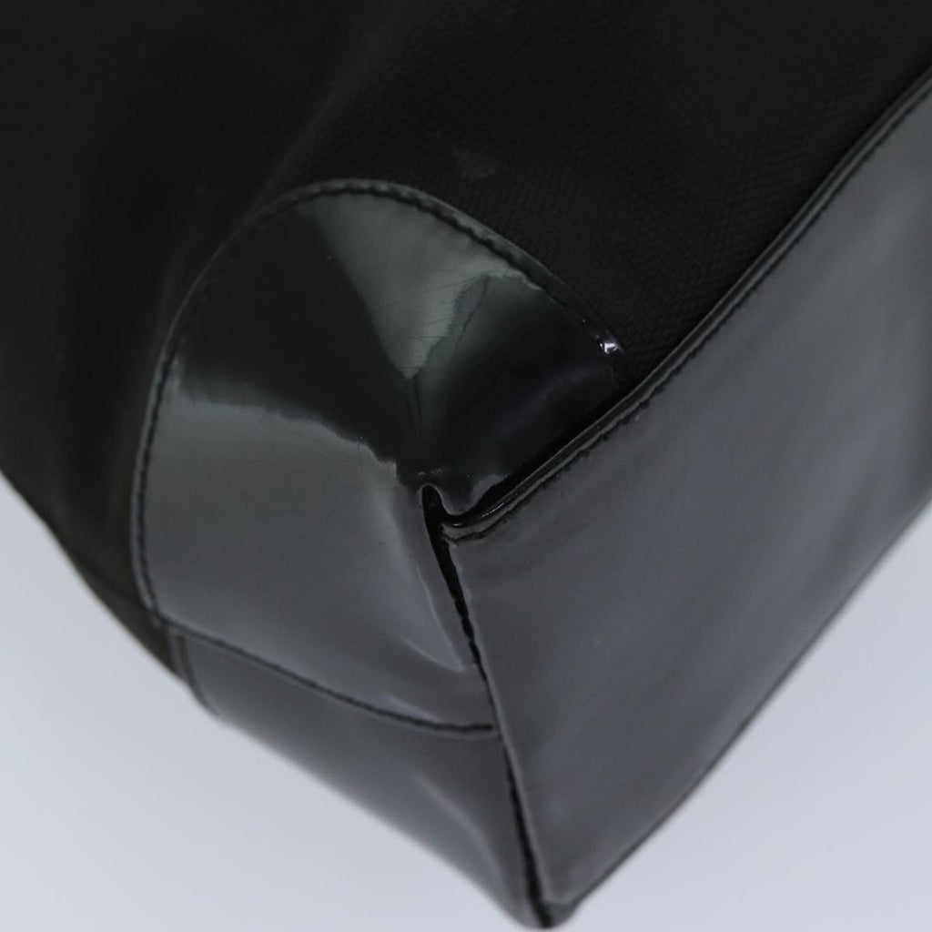 GUCCI Tote Bag Canvas Black 002 1119 77489