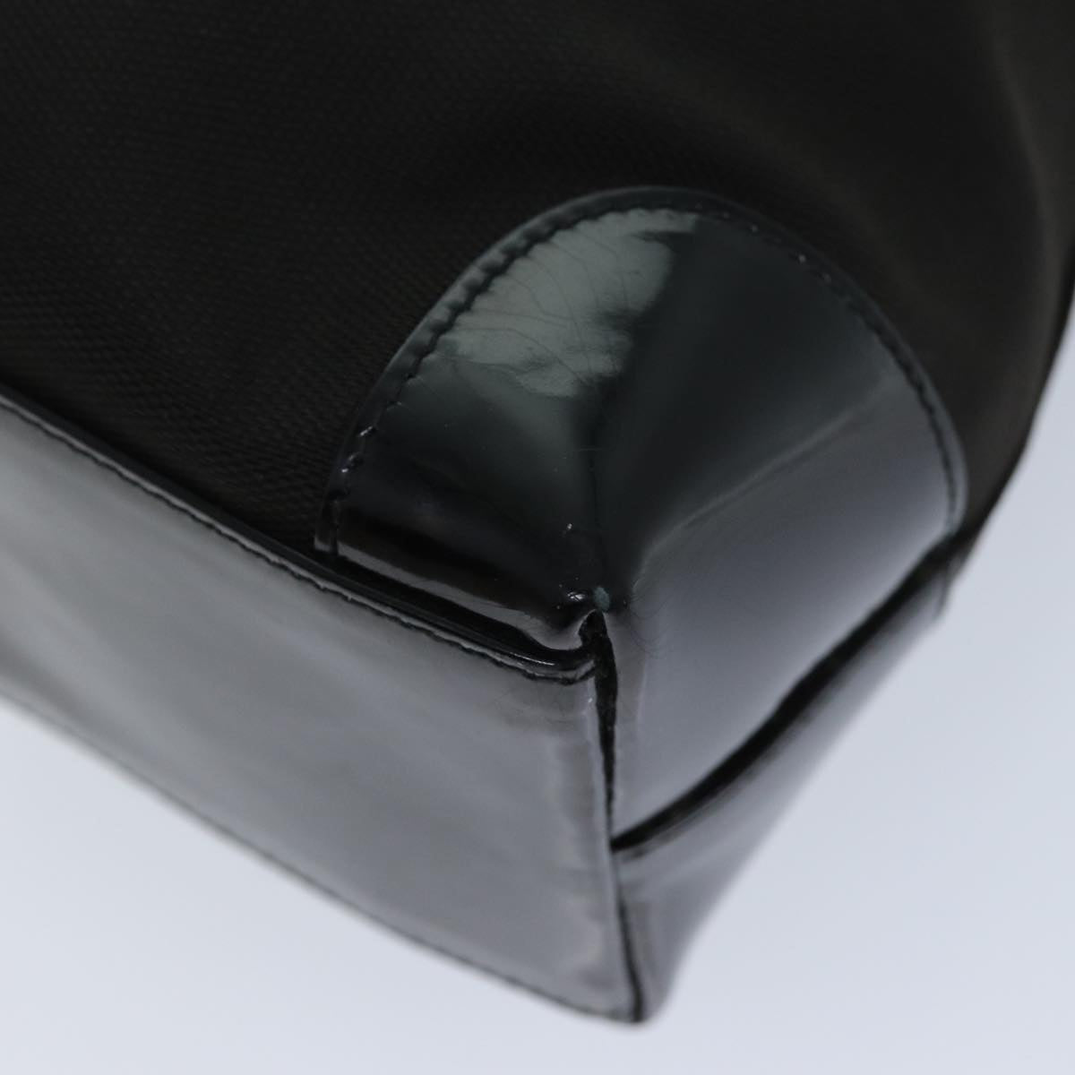 GUCCI Tote Bag Canvas Black 002 1119 77489