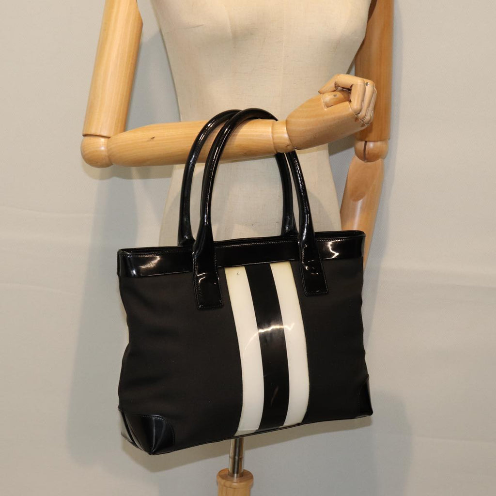 GUCCI Tote Bag Canvas Black 002 1119 77489
