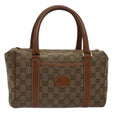 GUCCI GG Canvas Hand Bag Brown 000 101 0140 77490
