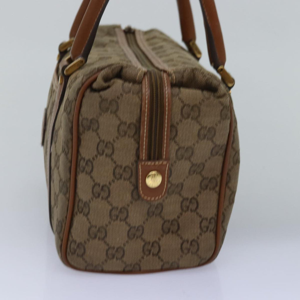 GUCCI GG Canvas Hand Bag Brown 000 101 0140 77490