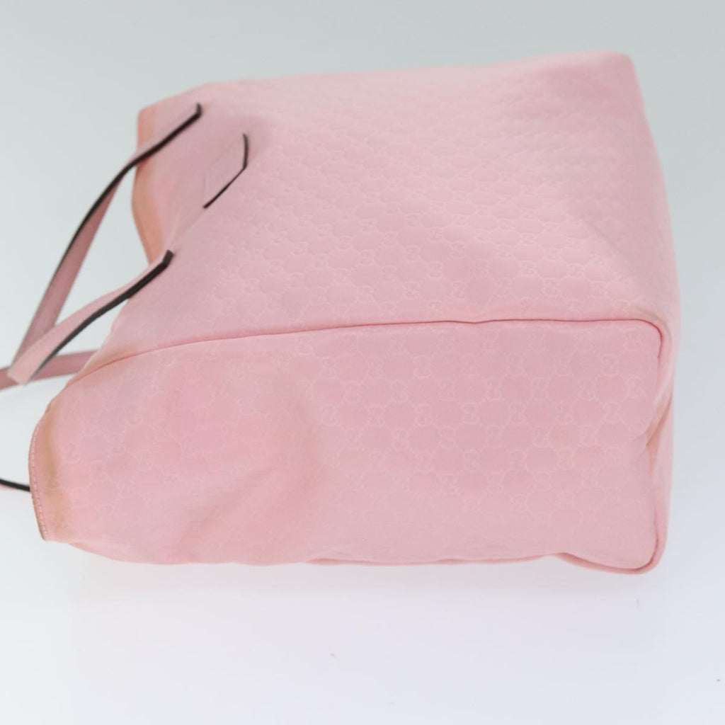 GUCCI Micro GG Canvas Tote Bag Pink 284721 77493