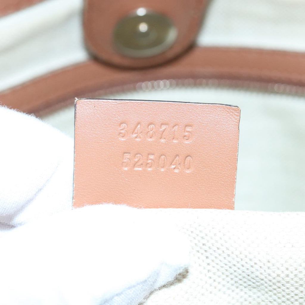 GUCCI Tote Bag Canvas Denim Blue 348715 525040 77495