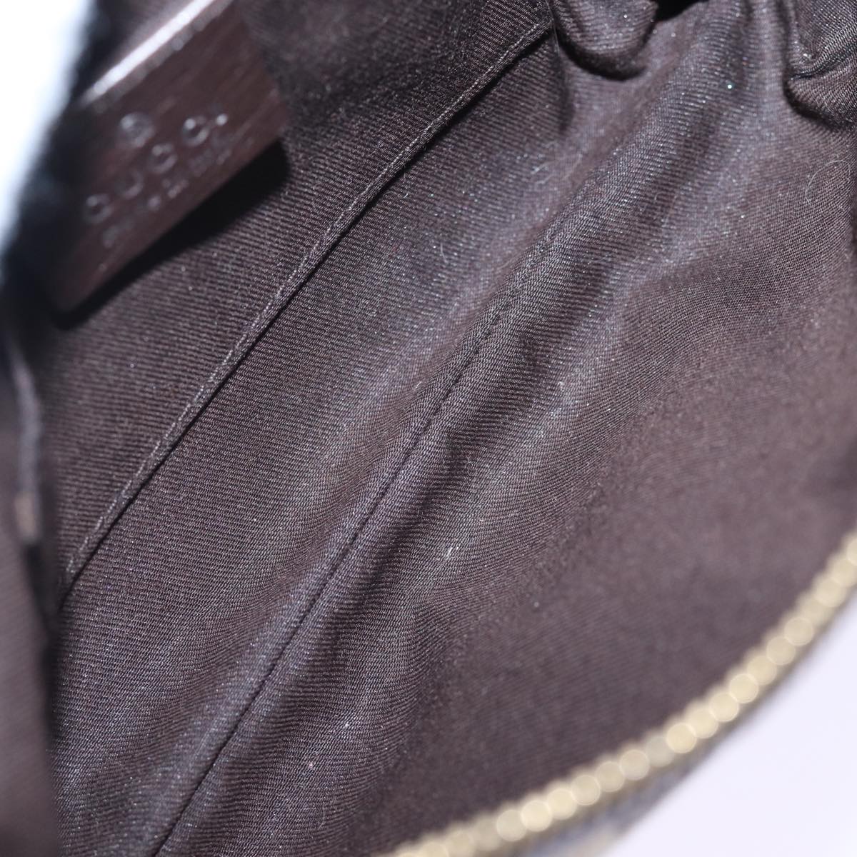 GUCCI GG Canvas Web Sherry Line Pouch Beige Red Green 152507 77633
