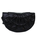 GUCCI Shoulder Bag Leather Black 77658