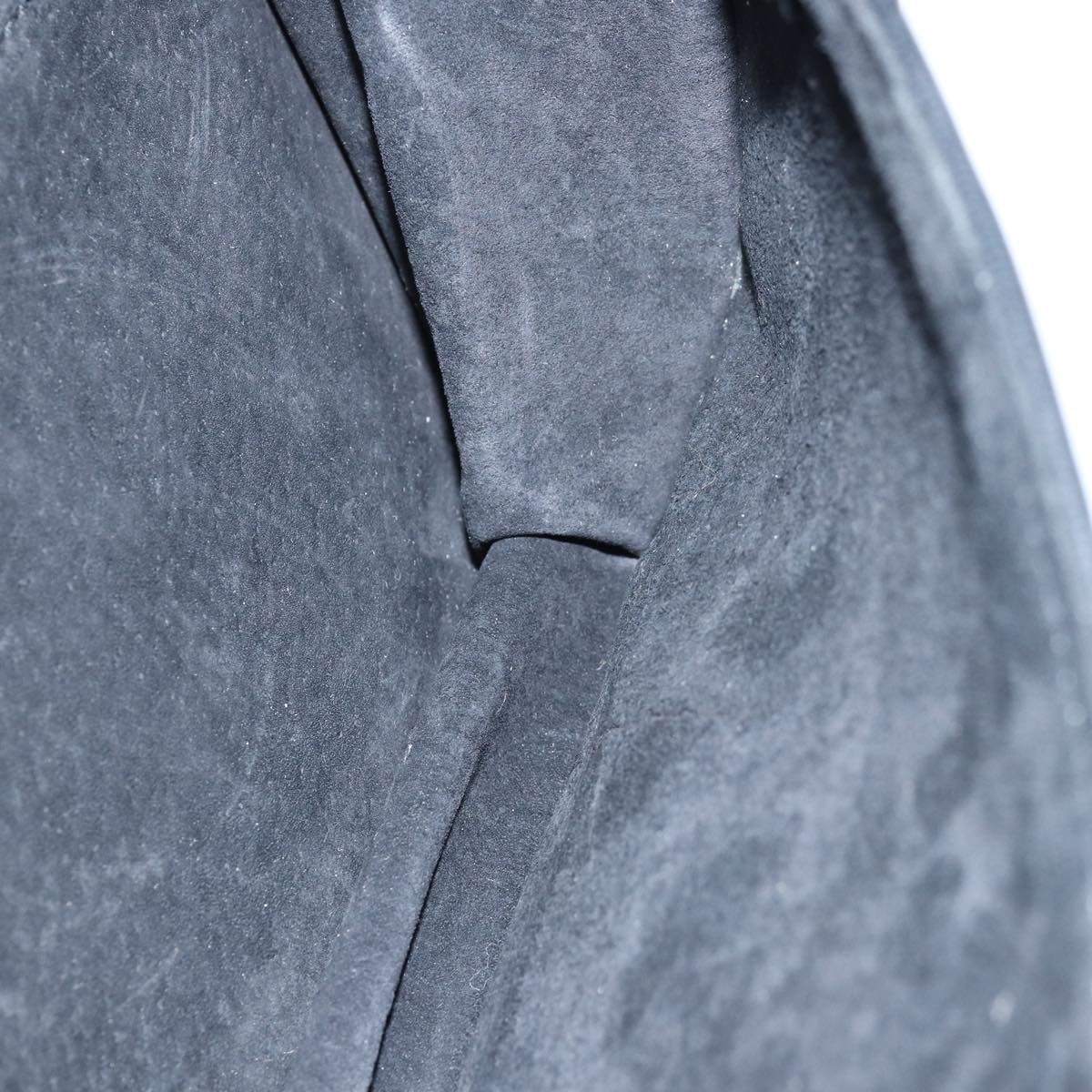 GUCCI Shoulder Bag Leather Black 77658