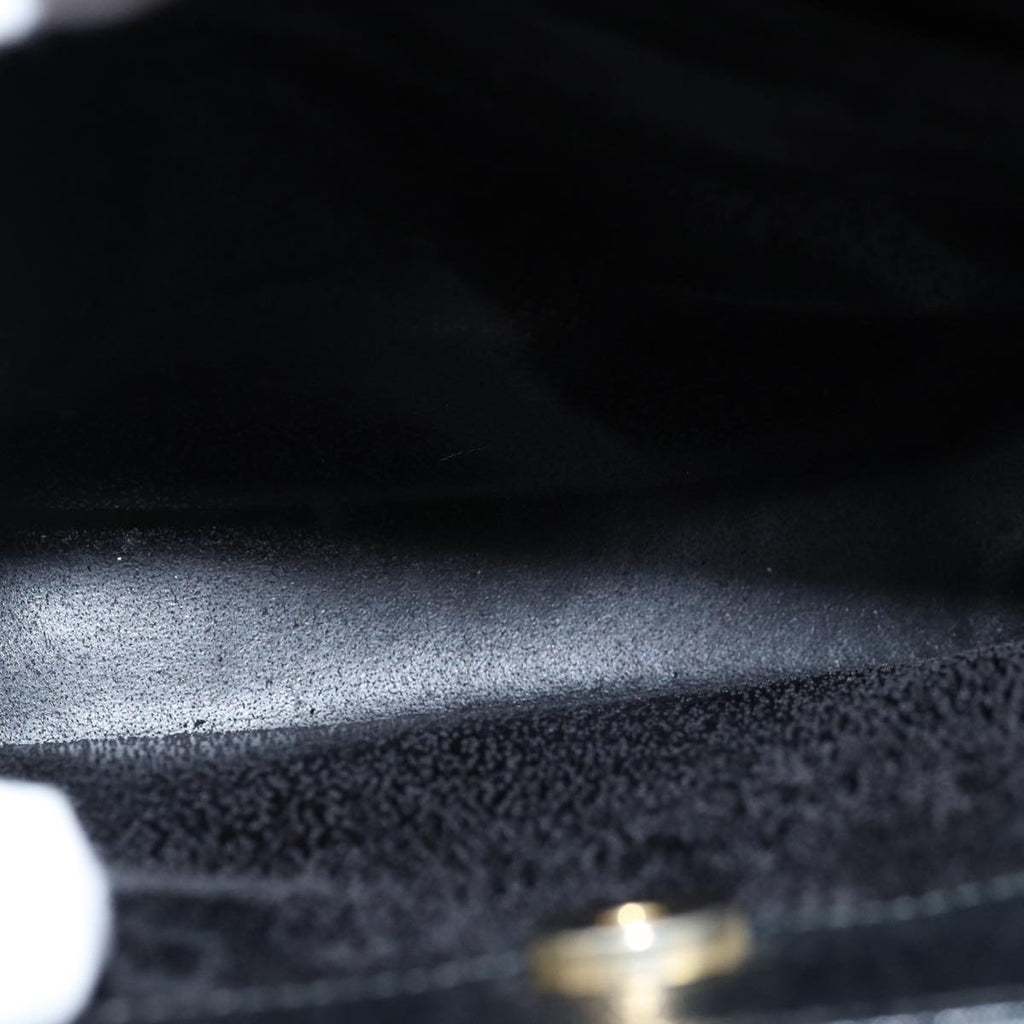 GUCCI Bamboo Hand Bag Leather Black 002 2853 0260 0 77668