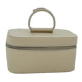 GUCCI Vanity Cosmetic Pouch Leather Cream 039 2020 0710 77674
