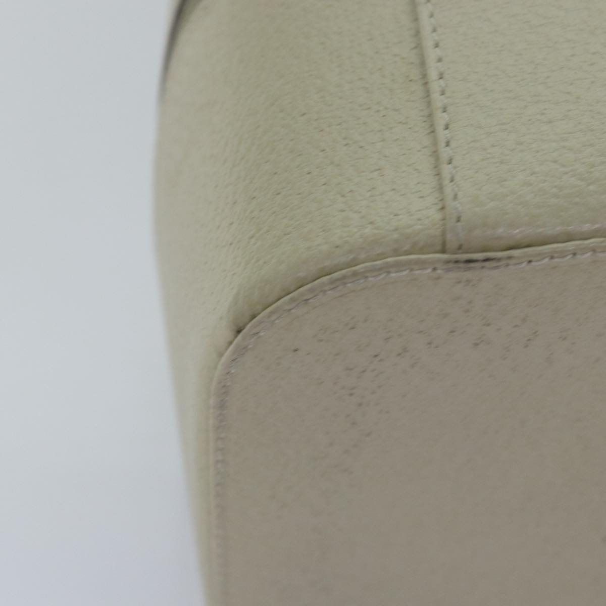 GUCCI Vanity Cosmetic Pouch Leather Cream 039 2020 0710 77674