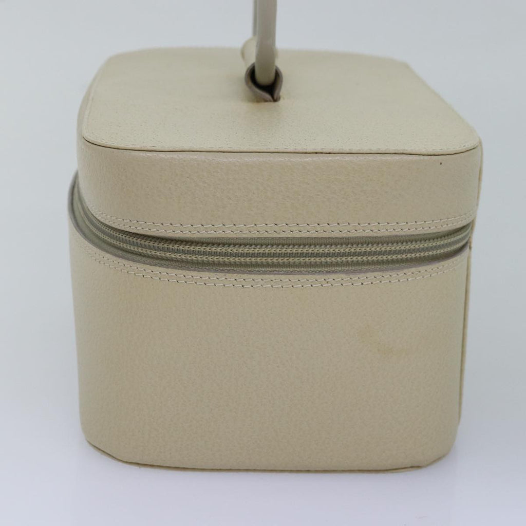 GUCCI Vanity Cosmetic Pouch Leather Cream 039 2020 0710 77674