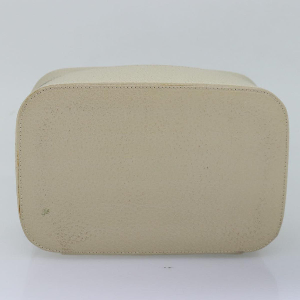 GUCCI Vanity Cosmetic Pouch Leather Cream 039 2020 0710 77674