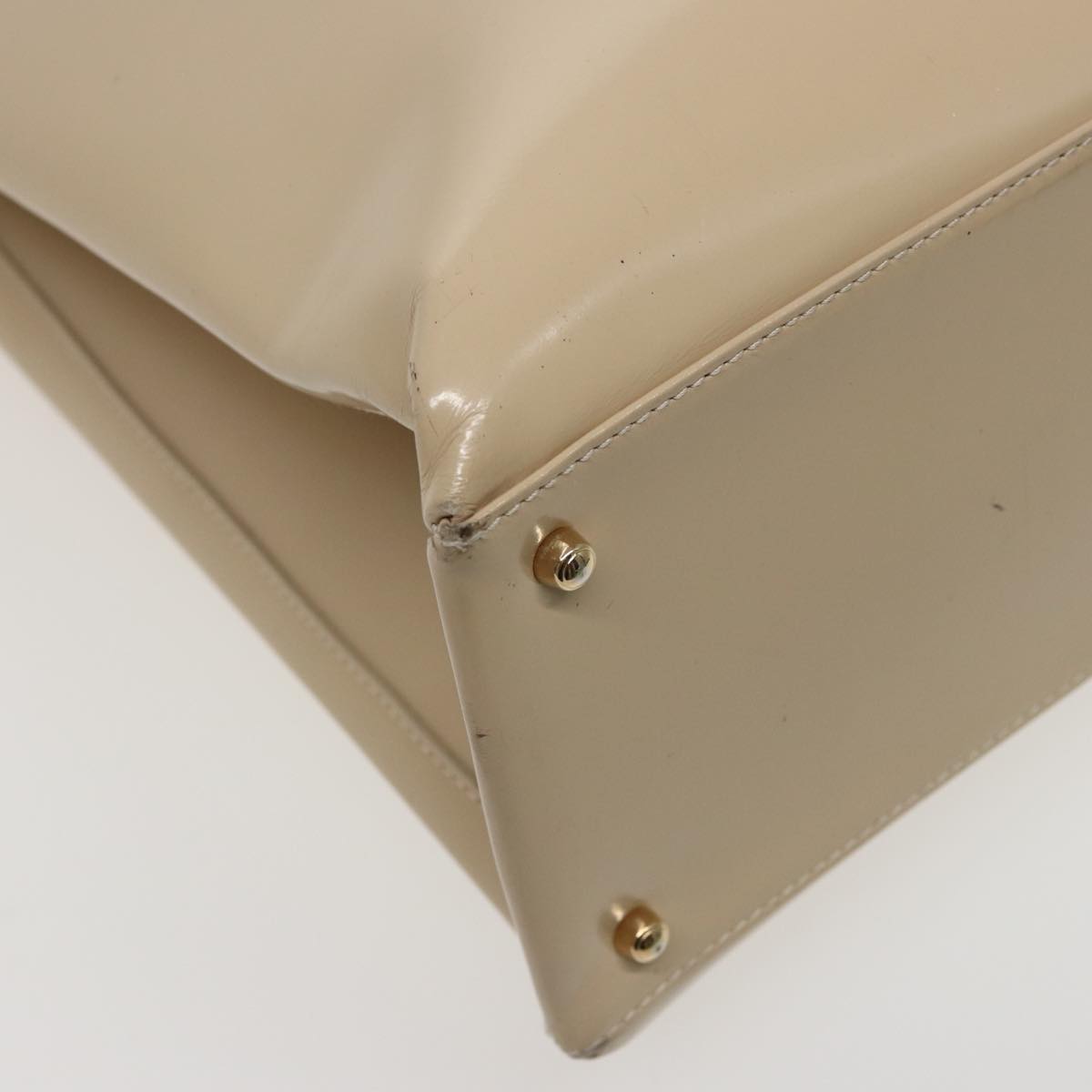 GUCCI Tote Bag Enamel Beige 002 1046 0407 77675