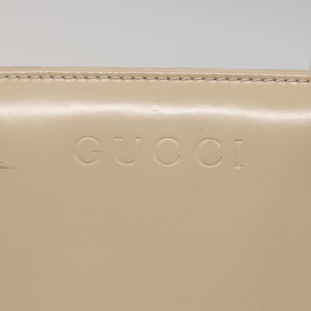 GUCCI Tote Bag Enamel Beige 002 1046 0407 77675