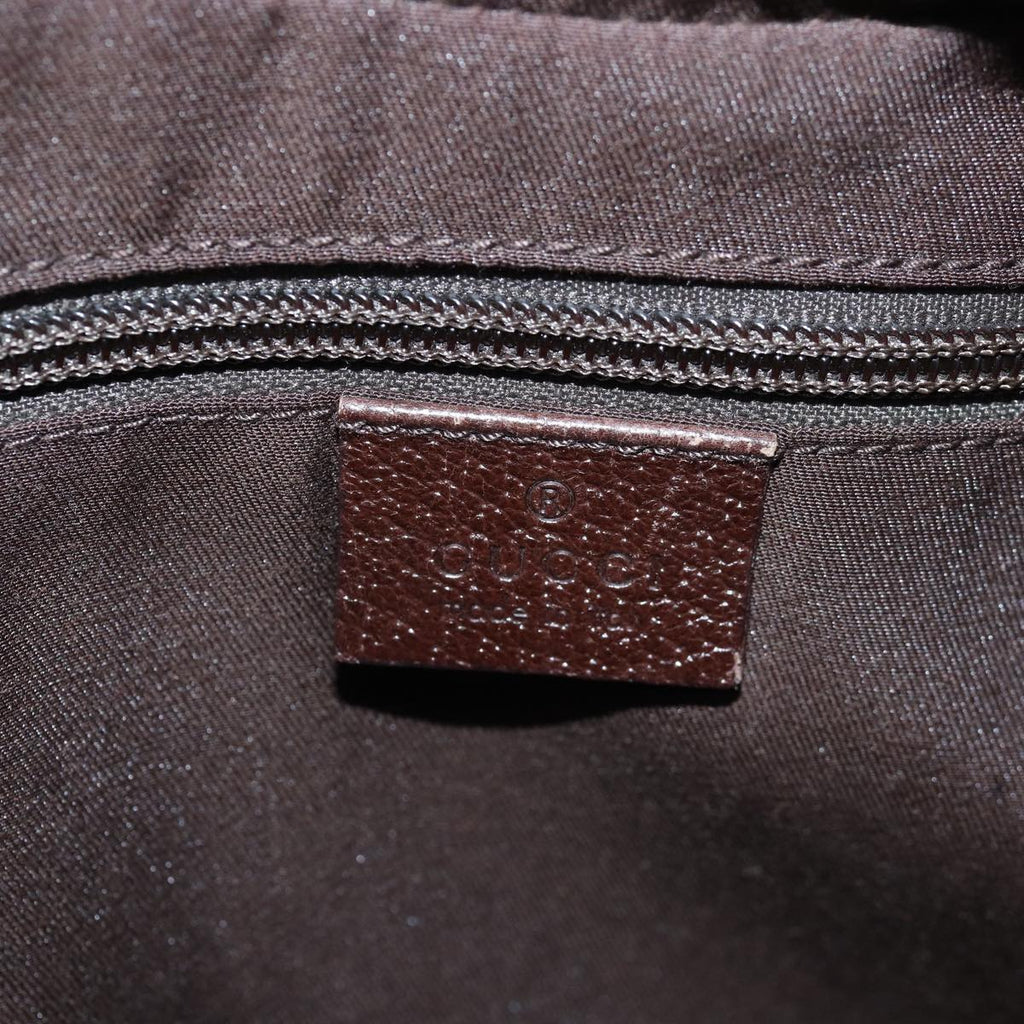 GUCCI GG Canvas Shoulder Bag Beige 122790 77680