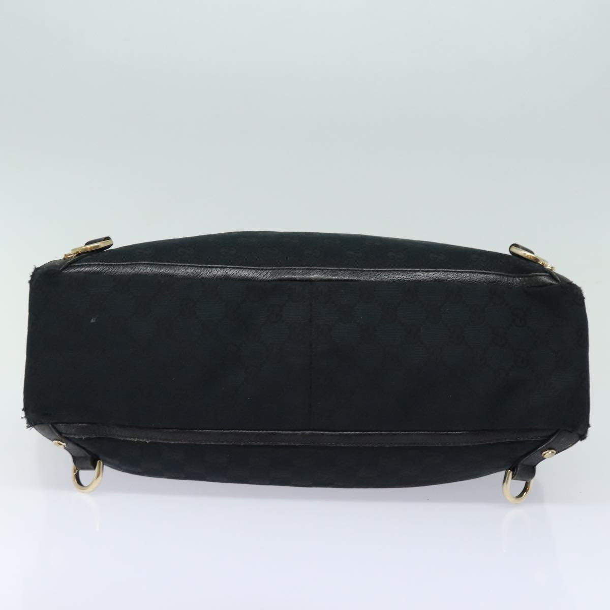 GUCCI GG Canvas Abbey Tote Bag Black 141472 77688