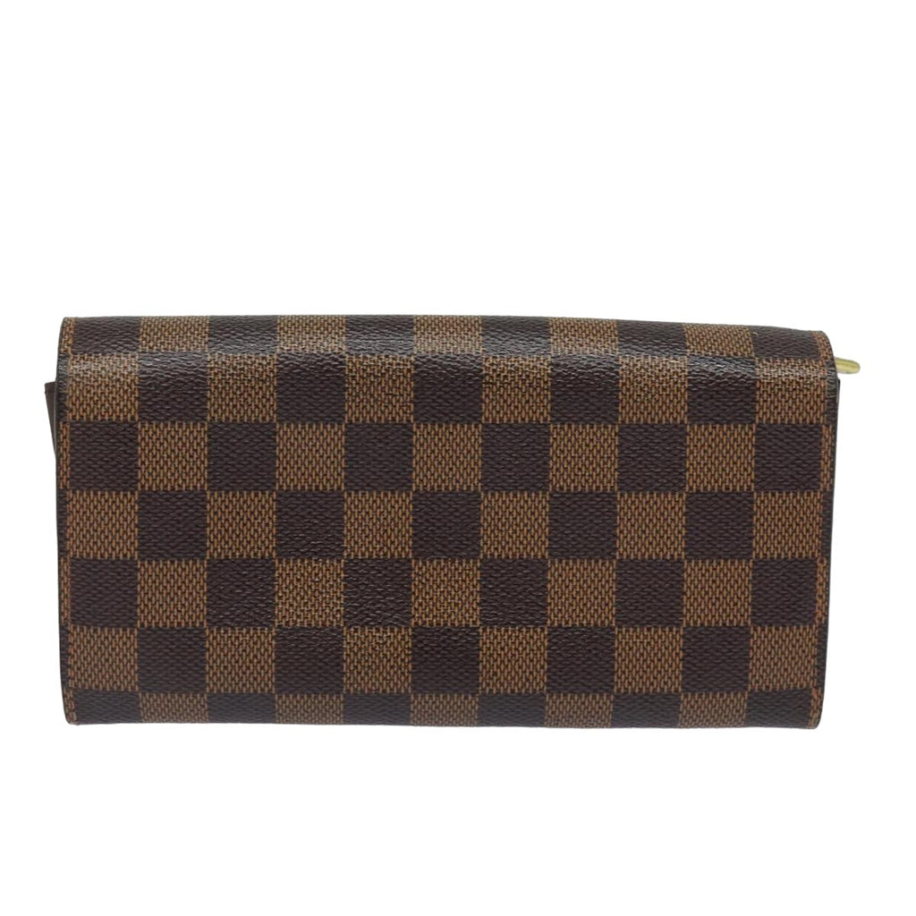 Louis Vuitton Portefeuille Sarah  Canvas Wallet