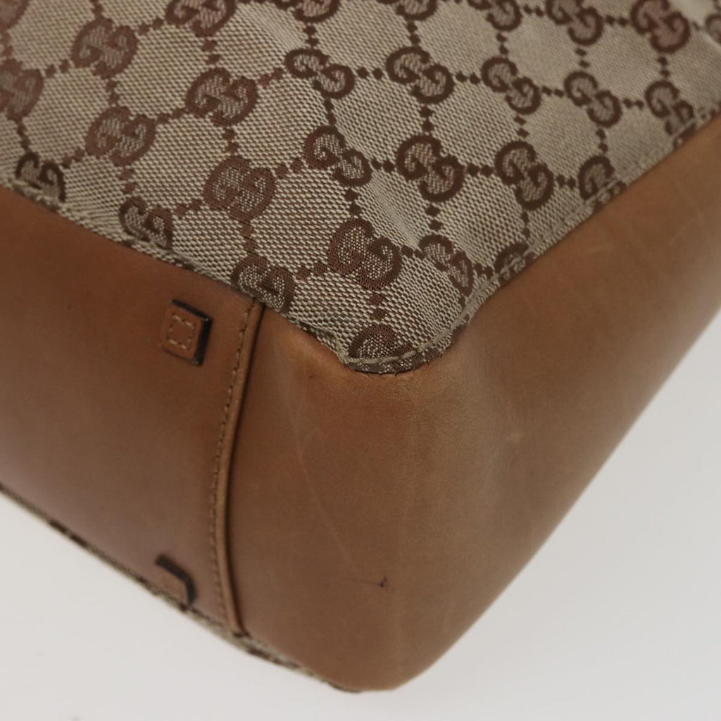 GUCCI GG Canvas Tote Bag Beige 101920 77708
