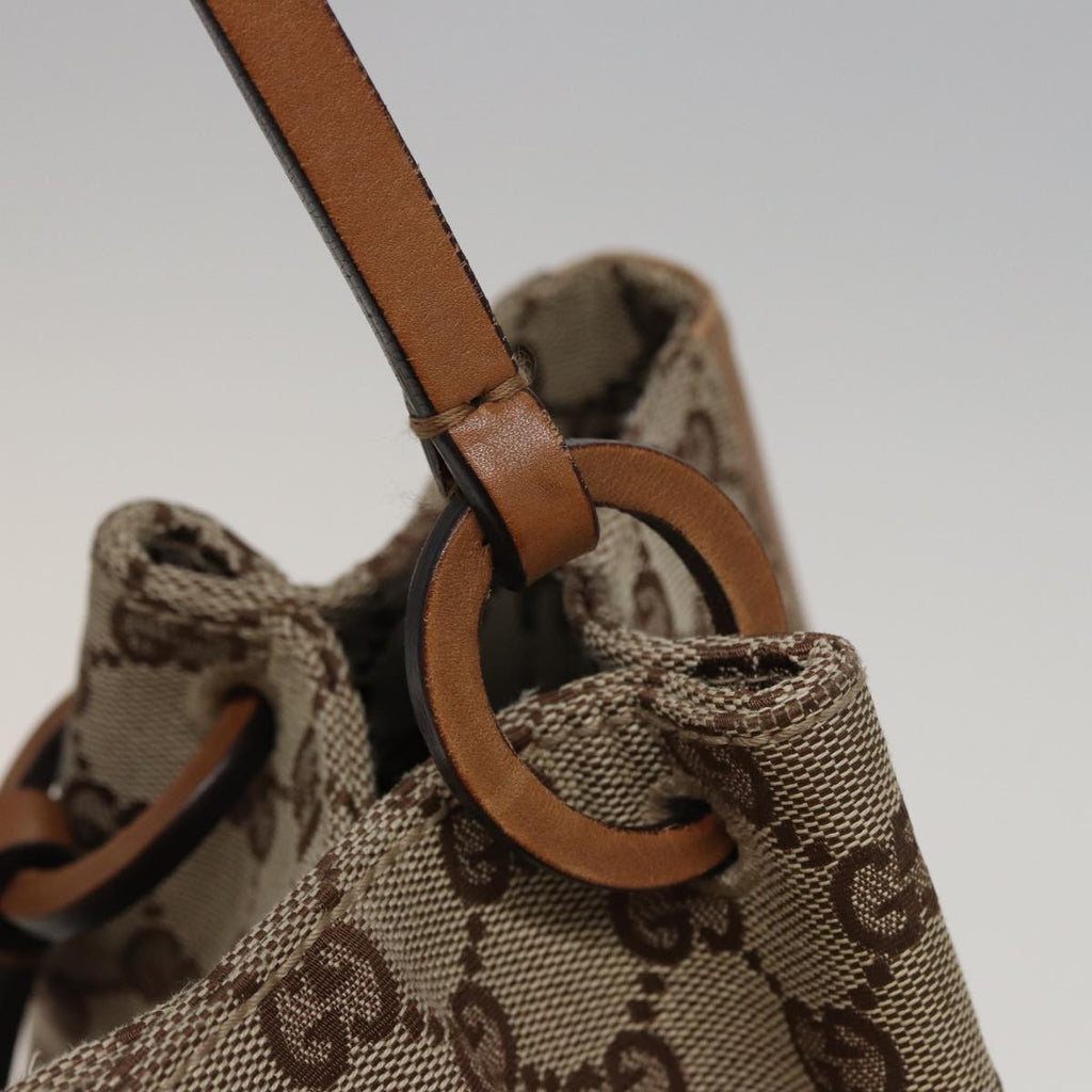 GUCCI GG Canvas Tote Bag Beige 101920 77708
