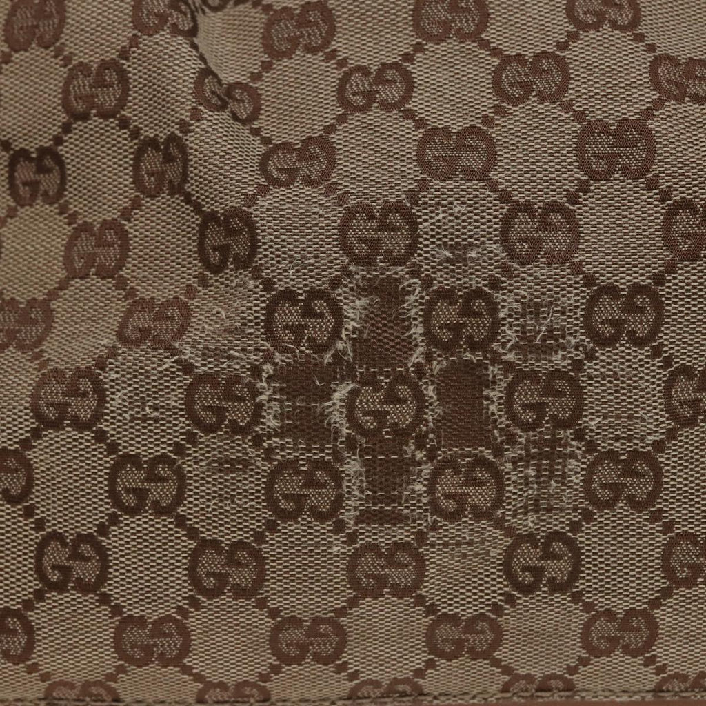 GUCCI GG Canvas Tote Bag Beige 101920 77708