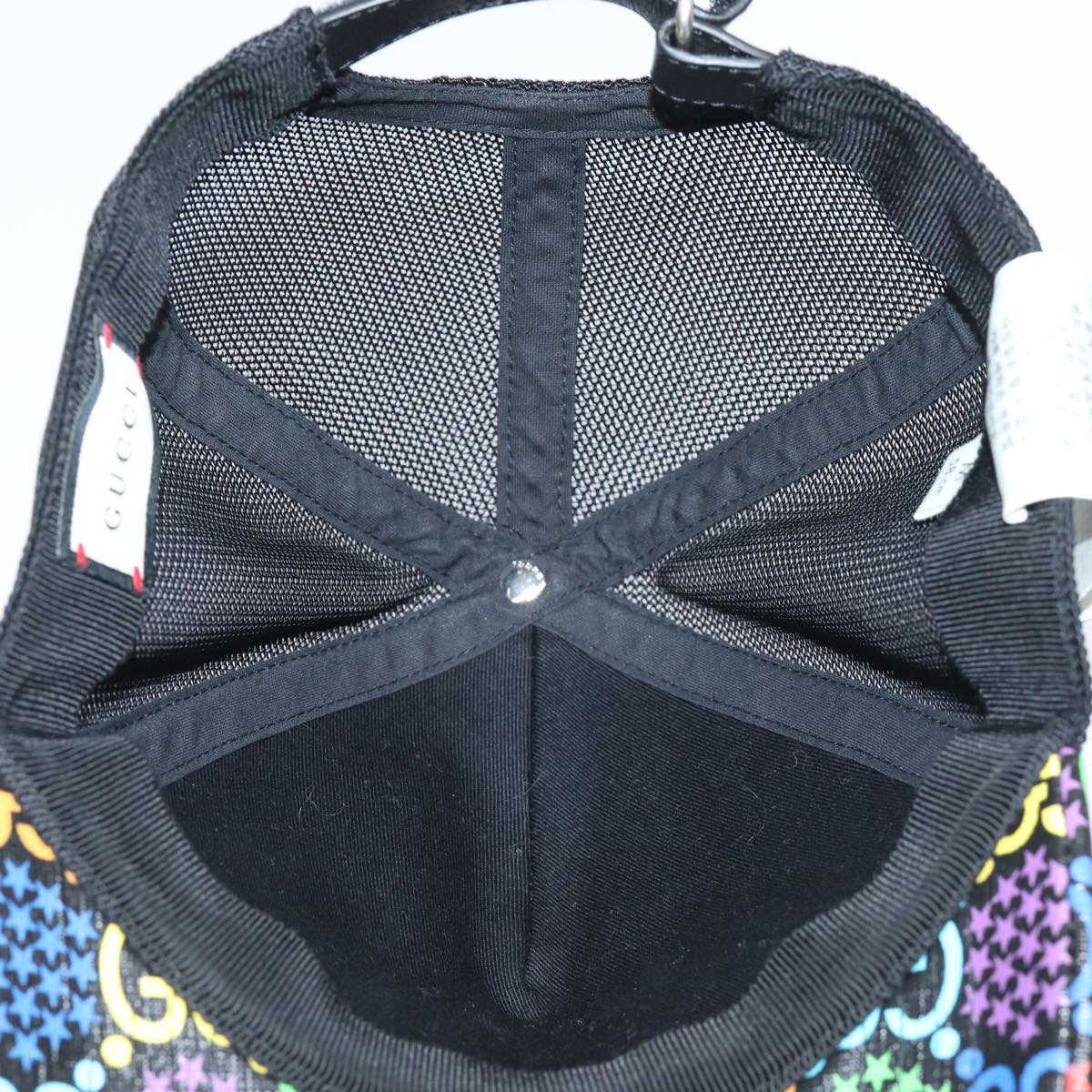 GUCCI GG Psychedelic Cap M Multicolor 517074 77725