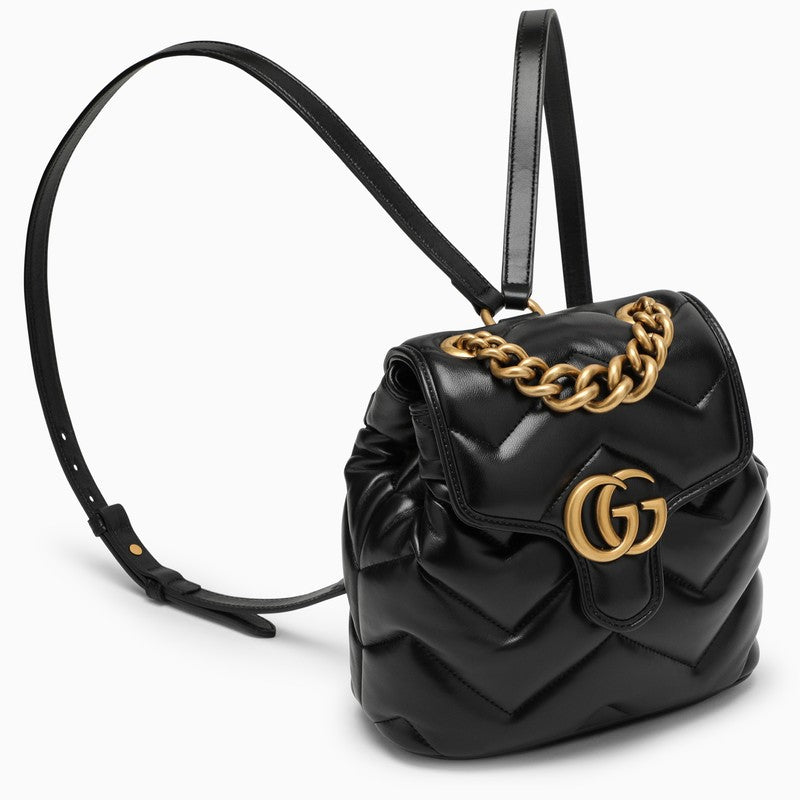 Gucci Gg Marmont MatelassÃƒÆ’Ã‚Â© Backpack Black Women