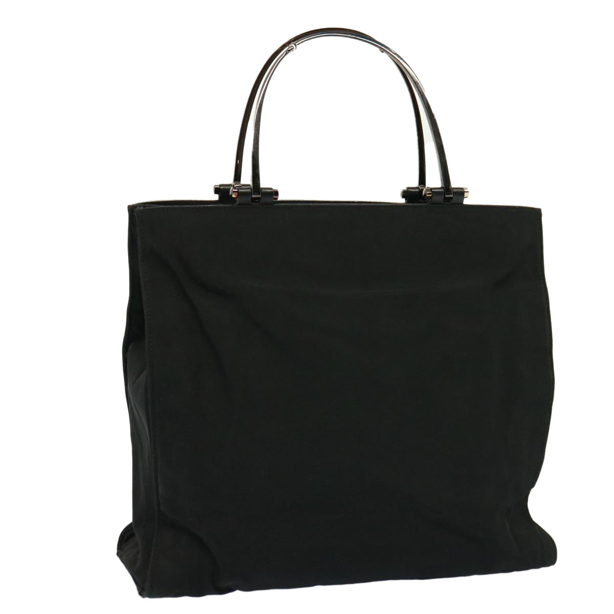 GUCCI Hand Bag Nylon Black 002 1025 3754 77734