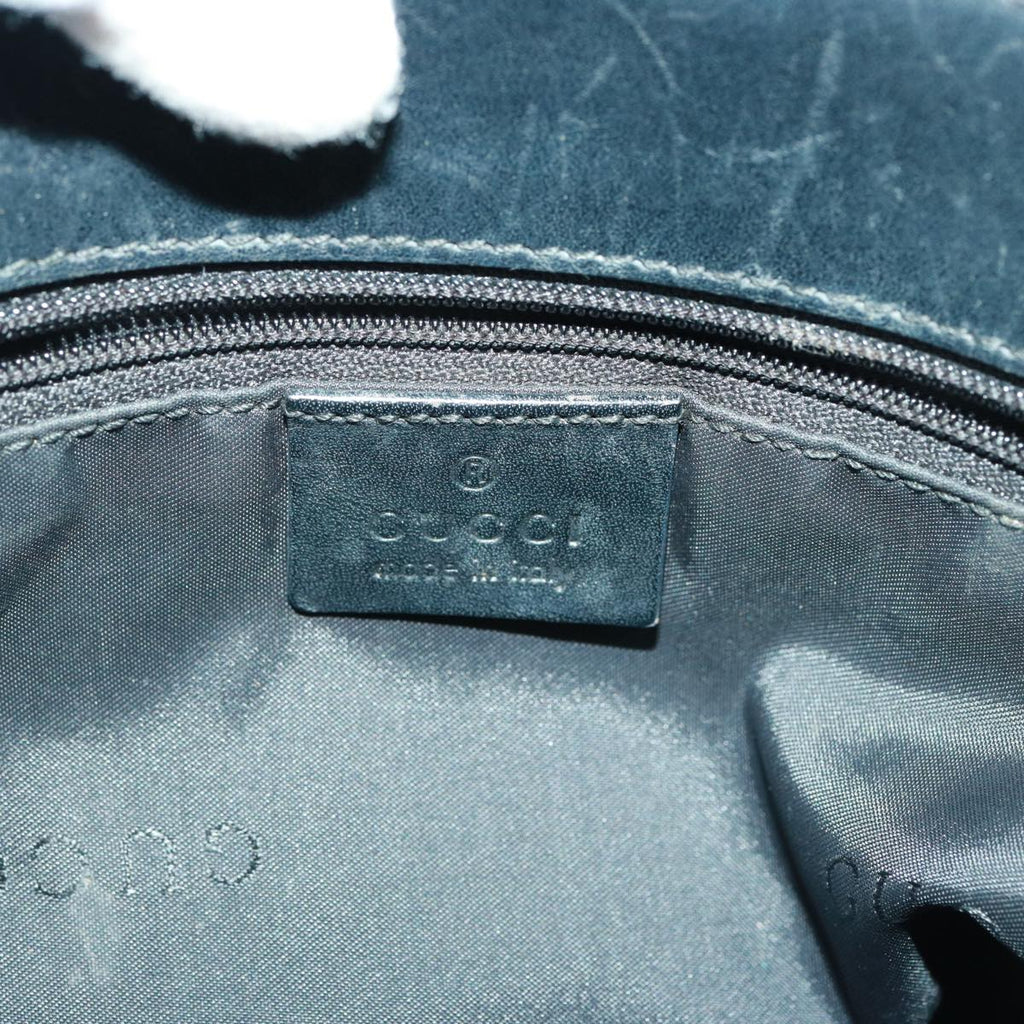 GUCCI Hand Bag Nylon Black 002 1025 3754 77734