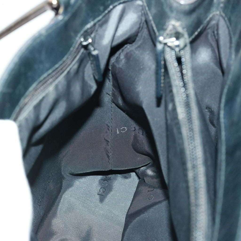 GUCCI Hand Bag Nylon Black 002 1025 3754 77734