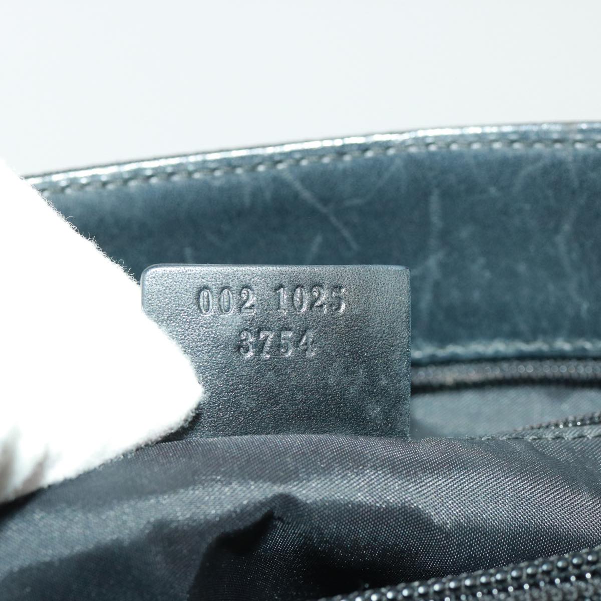 GUCCI Hand Bag Nylon Black 002 1025 3754 77734