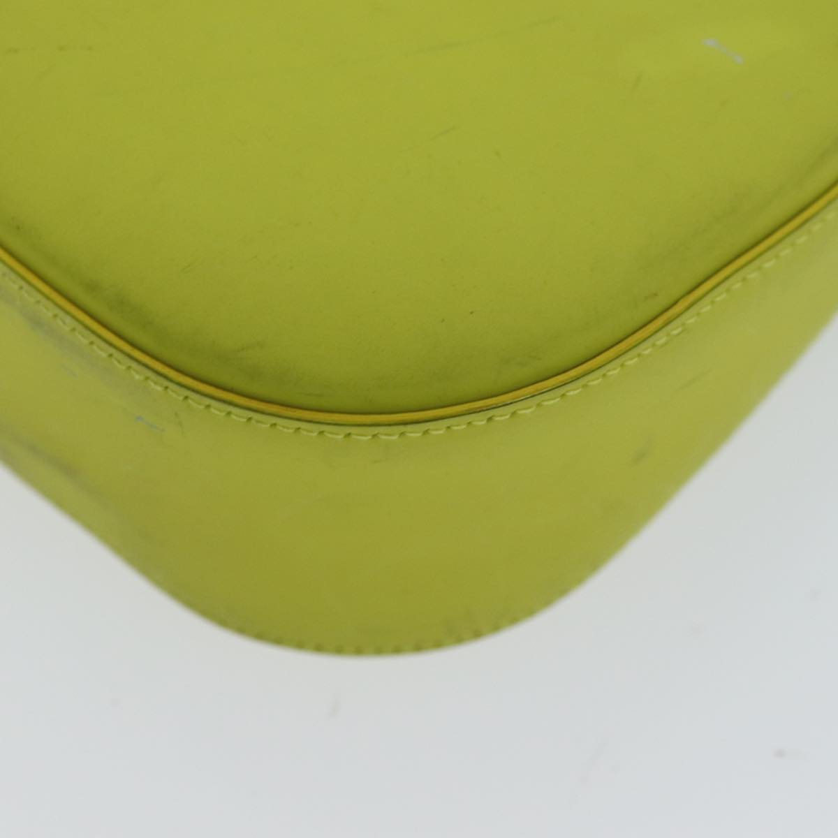GUCCI Hand Bag Leather Outlet Yellow 002 1068 77735