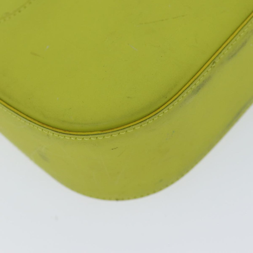 GUCCI Hand Bag Leather Outlet Yellow 002 1068 77735
