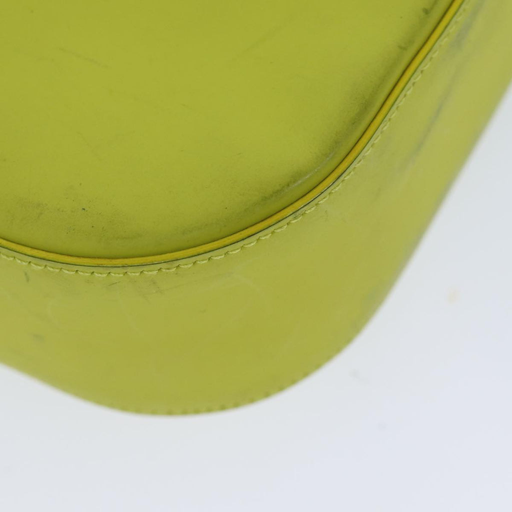 GUCCI Hand Bag Leather Outlet Yellow 002 1068 77735