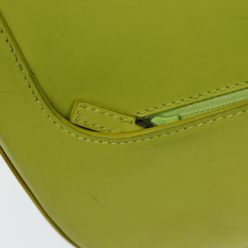 GUCCI Hand Bag Leather Outlet Yellow 002 1068 77735