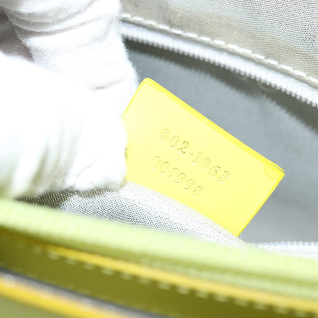 GUCCI Hand Bag Leather Outlet Yellow 002 1068 77735