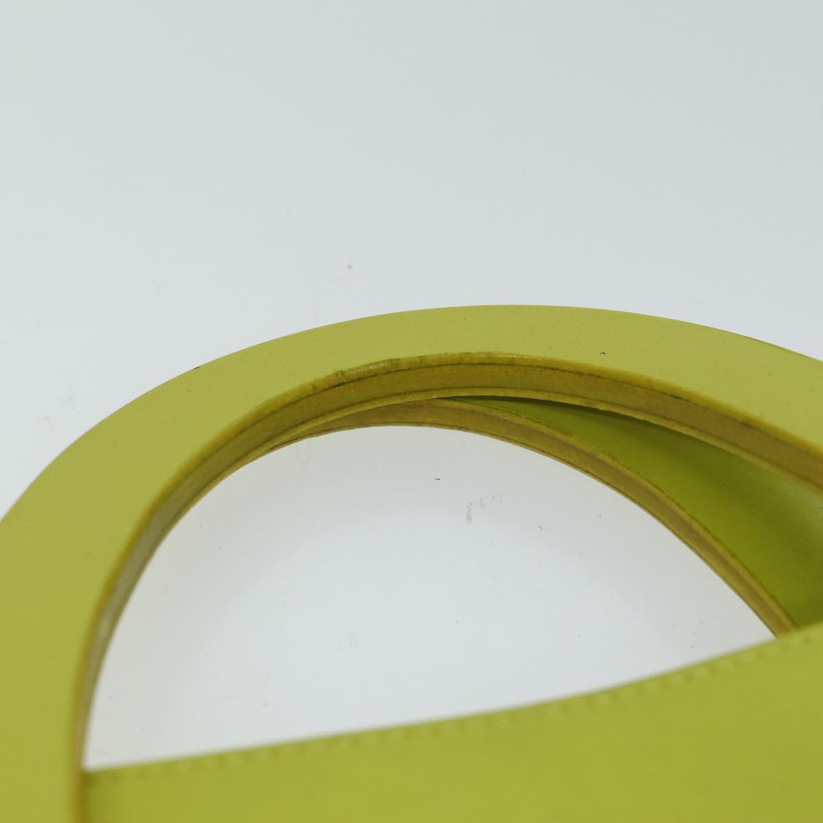 GUCCI Hand Bag Leather Outlet Yellow 002 1068 77735