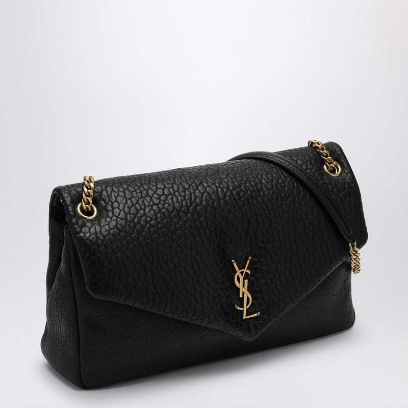 Saint Laurent Large Black Calypso Bag Women